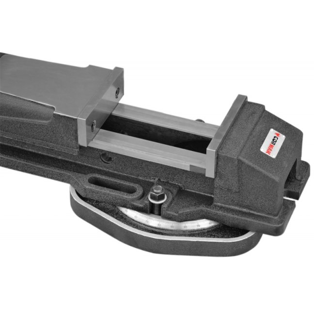 Otočný strojní svěrák s hydraulickou podporou 155 mm