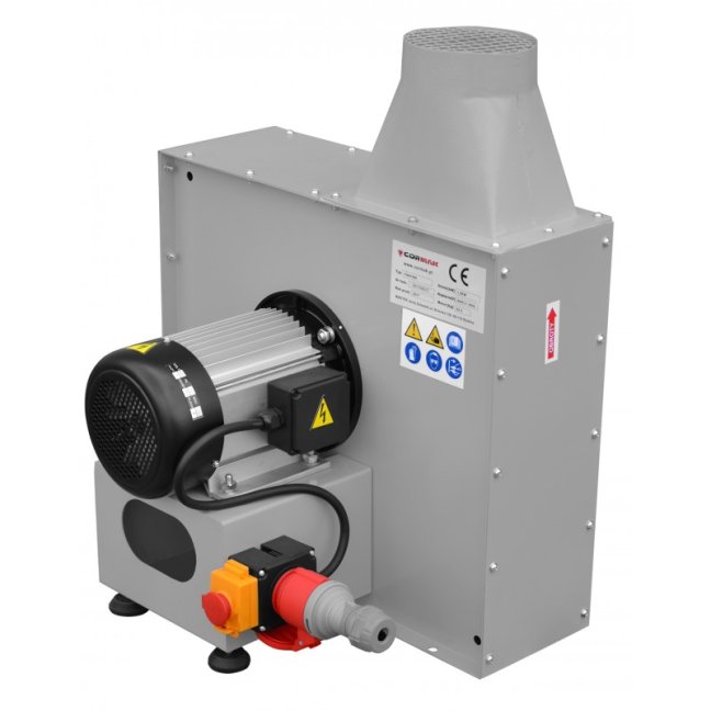 Odstředivý, radiální ventilátor FAN2200 - 4000 m3/h, 2200W, 400V