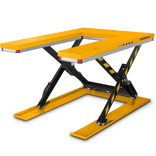 Nůžkový zvedací stůl TAU1000, nosnost 1000 kg, zdvih 860 mm