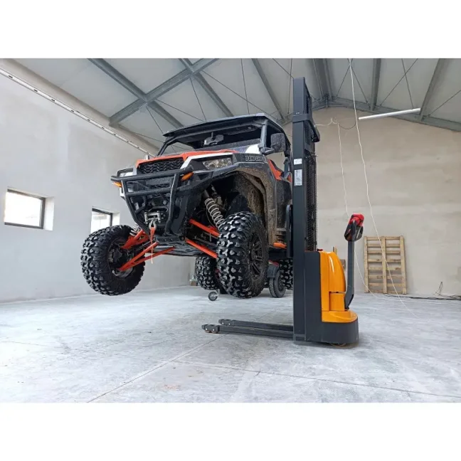 Elektrický paletový vysokozdvižný vozík Q20E35, nosnost 2000 kg, zdvih 3500 mm