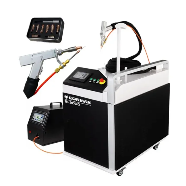 Laserová svařovací souprava 2000 W CORMAK SL2000 3 v 1