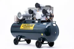 Pístový olejový kompresor JAGER GERMAN, 5,5 kW, 900l/min, 300l, 10bar, 400V