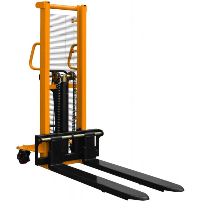 Paletový vozík WRHS 1516 s nastavitelnými vidlicemi 1500 kg, 1600 mm