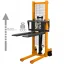Paletový vozík s nastavitelnými vidlemi WRHS 1016, nosnost 1000 kg, zdvih 1600 mm