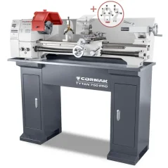 Univerzální soustruh CORMAK TYTAN 750 PRO VARIO (bez podstavce) 400V, obrábění 250x750mm