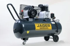 Pístový olejový kompresor JAGER GERMAN, 2,2 kW, 250l/min, 100l, 10bar, 230V