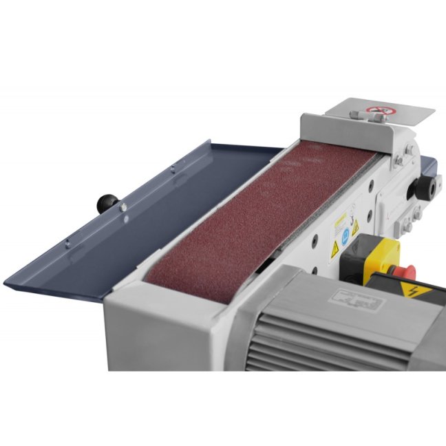 Pásová bruska na kov SM100 se základnou - 2 rychlosti, pás 100x1220mm