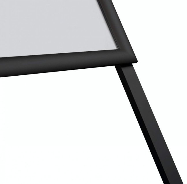 Oboustranné reklamní áčko, reklamní tabule A2 / 420 x 594 mm, BLACK