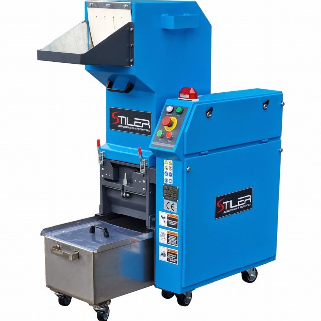 Drtič plastů STILER 2.2kW, 400V