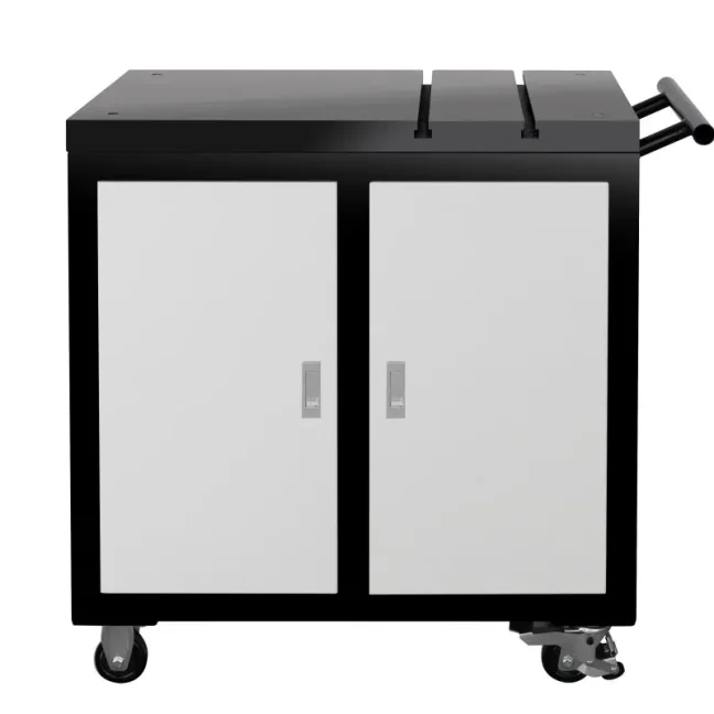 Pracovní stůl pro závitořez, 800x500mm, broušená deska stolu s T-drážkami