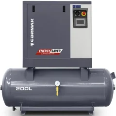 Šroubový kompresor LUFT 700 COMPACT  – 10 BAR – 650 l/min. 5,5 kW, FR.měnič