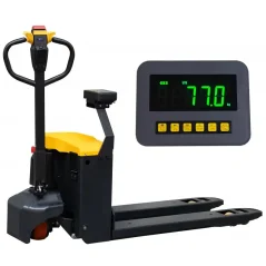 Elektrický paletový vozík s elektronickou váhou Q20SP 2000 kg - elektrický zdvih a pohon