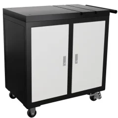 Pracovní stůl pro závitořez, 800x500mm, broušená deska stolu s T-drážkami