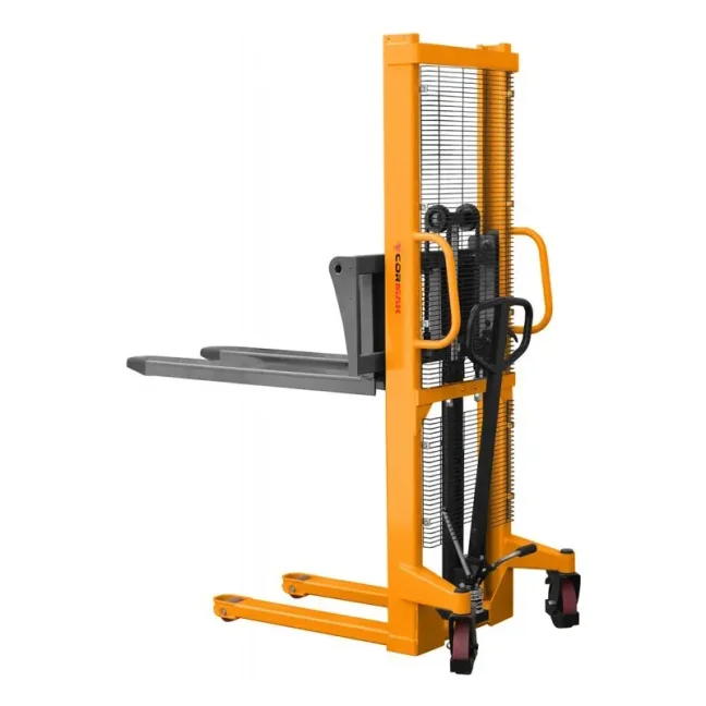 Paletový vozík s nastavitelnými vidlemi WRHS 1016, nosnost 1000 kg, zdvih 1600 mm