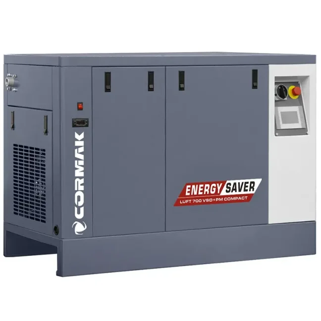 Šroubový kompresor LUFT 1500  1650 L/min. 11 kW, FR.měnič + SUŠIČKA