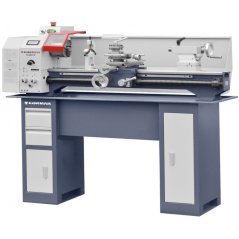 Univerzální soustruh CORMAK 280 x 700 VARIO s podstavcem 230V. Obrábění 280x700mm.