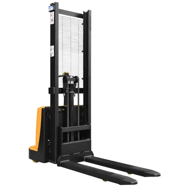 Elektrický sloupový vysokozdvižný vozík Q12E16, nosnost 1200 kg, zdvih 1600 mm