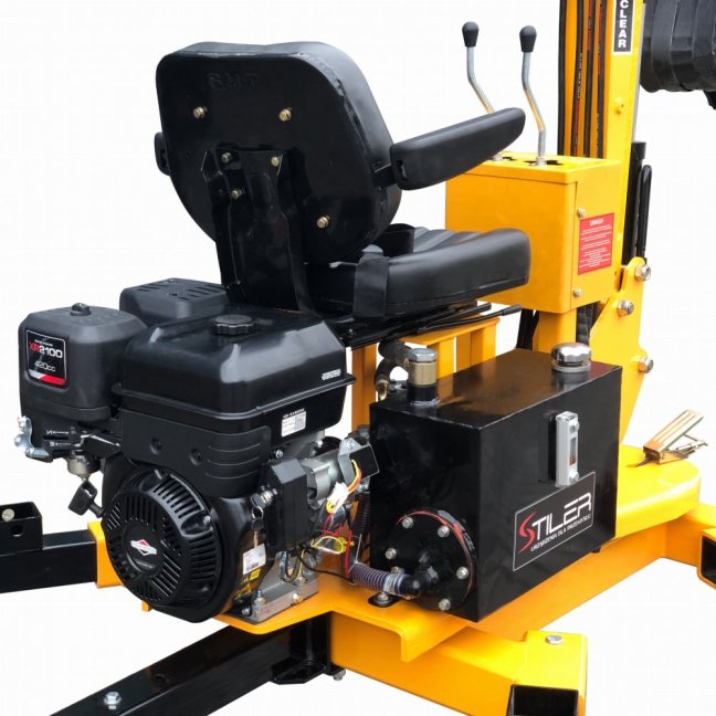 Bagr STILER diesel, 13,5 HP, 360° otočné rameno