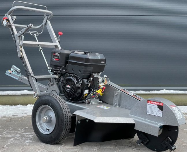 Pařezová fréza benzínová 15 hp, 420 cm3, hloubka frézování 40 cm, start klíčkem