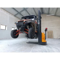 Elektrický paletový vysokozdvižný vozík Q20E35, nosnost 2000 kg, zdvih 3500 mm