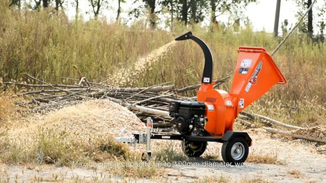 Štěpkovač STILER DGS1500, benzínový motor B&S 13,5 HP