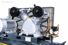 Pístový olejový kompresor JAGER GERMAN, 4 kW, 789l/min, 200l, 10bar, 400V