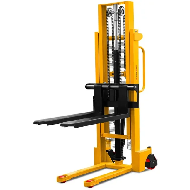 Paletový vozík WRHS 1025 s nastavitelnými vidlemi, nosnost 1000 kg, zdvih 2500 mm