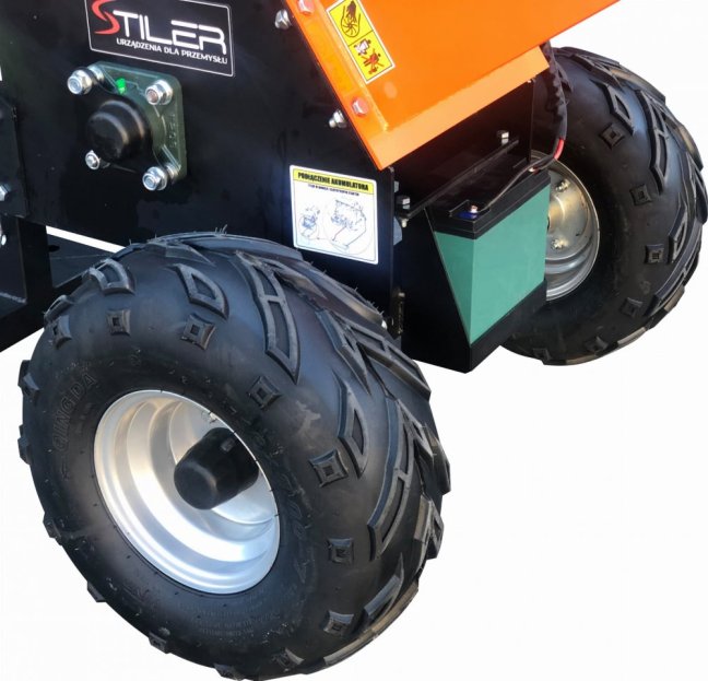 Štěpkovač STILER GS1500, benzínový motor B&S 13,5 HP