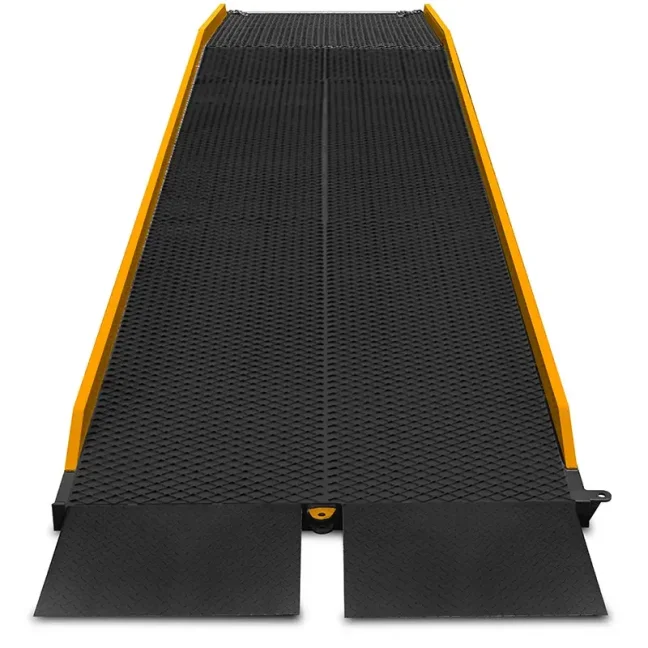 Mobilní nakládací rampa s nosností 8 tun elektrický zdvih - regulace výšky