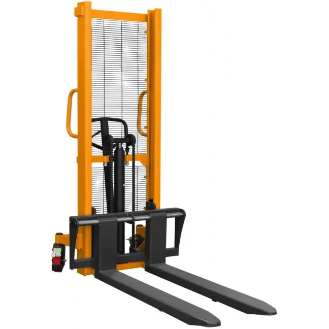 Paletový vozík s nastavitelnými vidlemi WRHS 1016, nosnost 1000 kg, zdvih 1600 mm