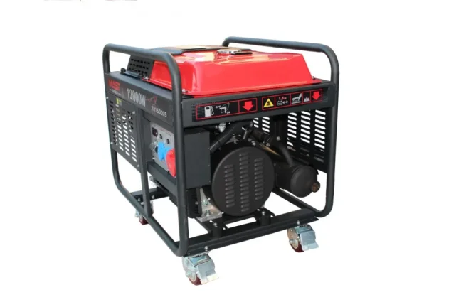 Elektrocentrála PROFI Metcor YH15000S - 10 kW, 380V, benzín, elektrický start