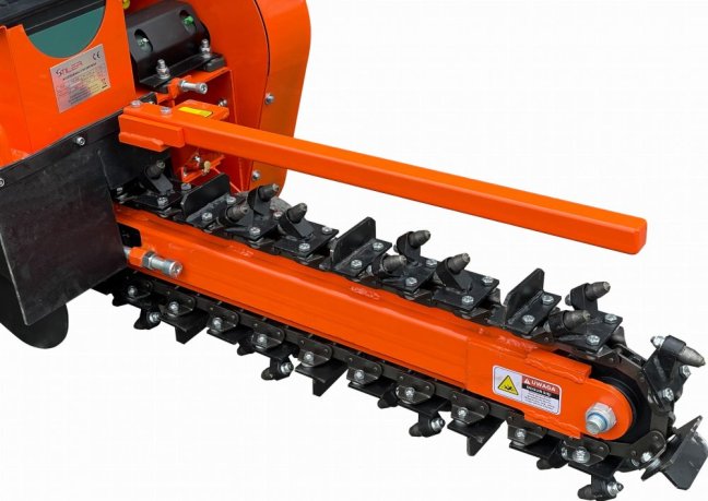 Řetězové rypadlo STILER 15 hp, benzínový motor B&S