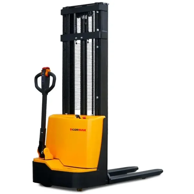 Elektrický sloupový vozík Q12E30, nosnost 1200 kg, zdvih 3000 mm