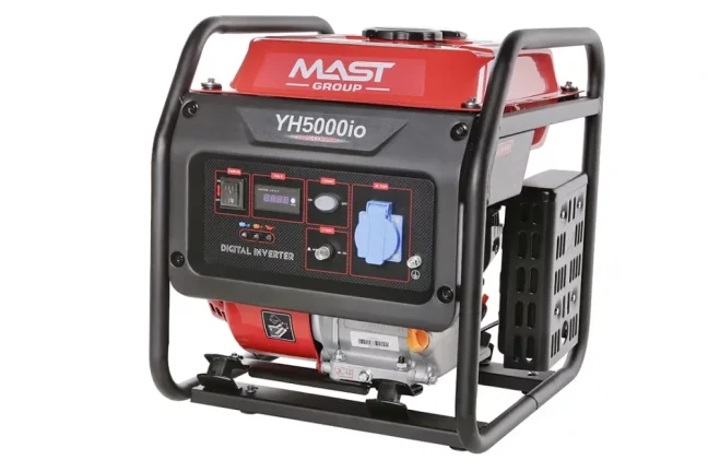 Elektrocentrála Metcor YH5000IO - 4 kW, 230V, benzín, ruční start