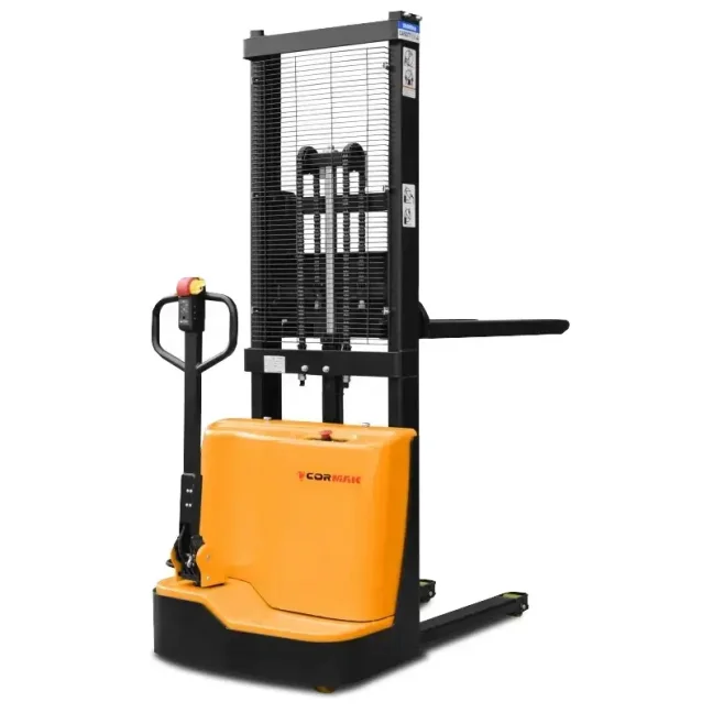 Elektrický sloupový vysokozdvižný vozík Q12E16, nosnost 1200 kg, zdvih 1600 mm