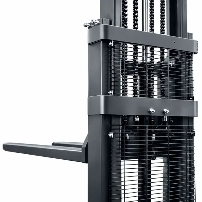 Elektrický sloupový vozík Q15E25-2, nosnost 1500 kg, zdvih 2500 mm