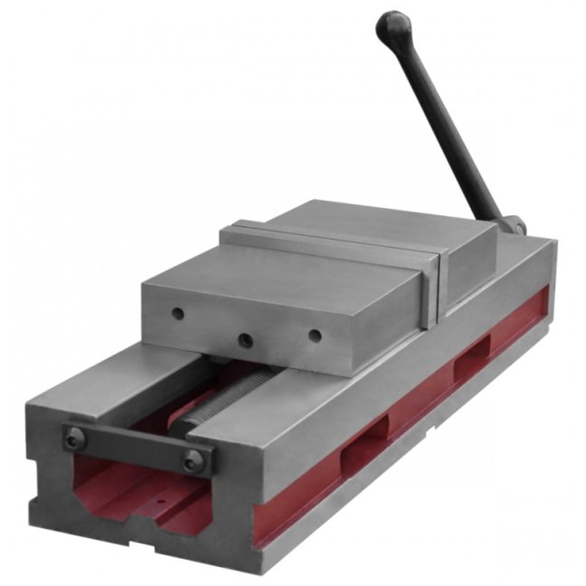Přesný strojní svěrák s pohyblivými čelistmi pro CNC 160 mm