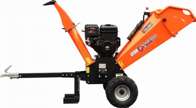 Štěpkovač STILER GS1500, benzínový motor B&S 13,5 HP