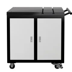 Pracovní stůl pro závitořez, 800x500mm, broušená deska stolu s T-drážkami