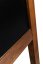 Oboustranné dřevěné reklamní áčko s křídovou tabulí PRO 65x118 cm VODĚODOLNÉ
