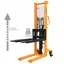 Paletový vozík WRHS 1610, nosnost 1000 kg, zdvih 1600 mm