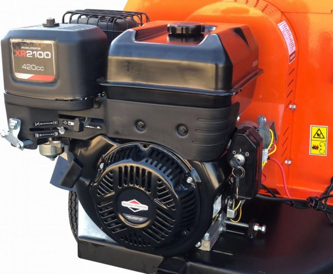 Štěpkovač STILER DGS1500, benzínový motor B&S 13,5 HP