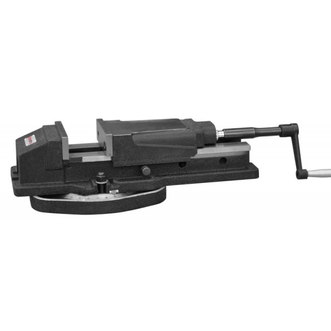 Otočný strojní svěrák s hydraulickou podporou 155 mm