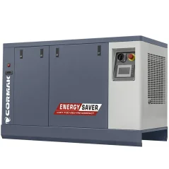 Šroubový kompresor LUFT 700  – 10 BAR – 650 l/min. 5,5 kW, FR.měnič + SUŠIČKA