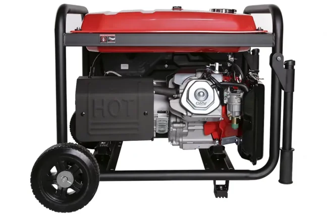 Elektrocentrála Metcor RD6500E - 5,5 kW, 230V, benzín, elektrický start