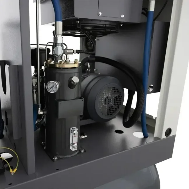 Šroubový kompresor LUFT 700 COMPACT 5,5kw, 10bar, 650l/min + sušička N10S + vzdušník 500L
