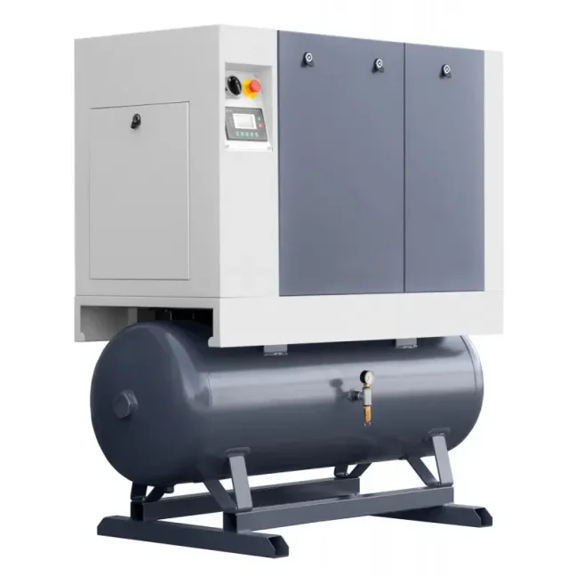 Šroubový kompresor LUFT 700 COMPACT 5,5kw, 10bar, 650l/min + sušička N10S + vzdušník 270L