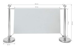 Zahrazovací sloupky CAFETERIA SET