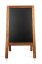 Oboustranné dřevěné reklamní áčko s křídovou tabulí PRO 65x118 cm VODĚODOLNÉ