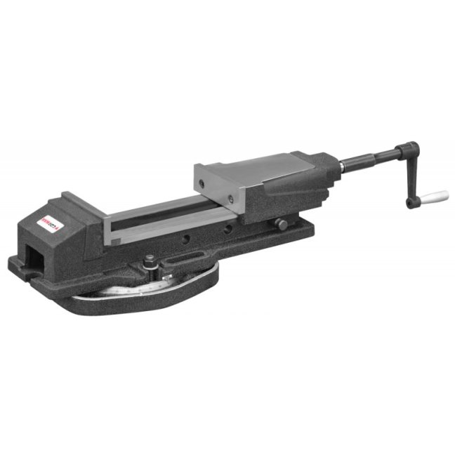 Otočný strojní svěrák s hydraulickou podporou 155 mm